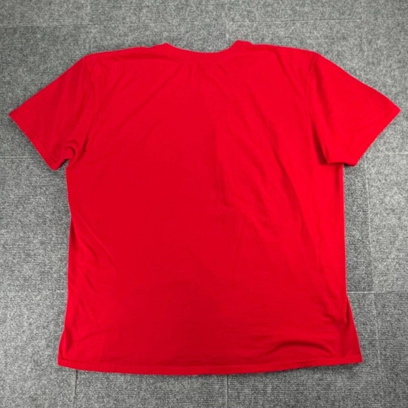 OP T-Shirt Mens Size XL Red USA Patriotic Print Short Sleeve 100% Cotton - Picture 2 of 10